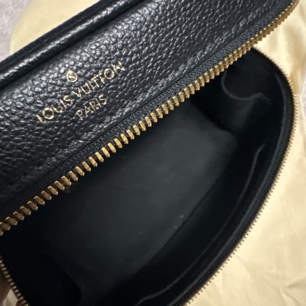 Louis Vuitton Vanity PM Black Monogram Empreinte Leather - Picture 11 of 12